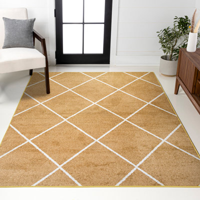 Tapis or / blanc Cole