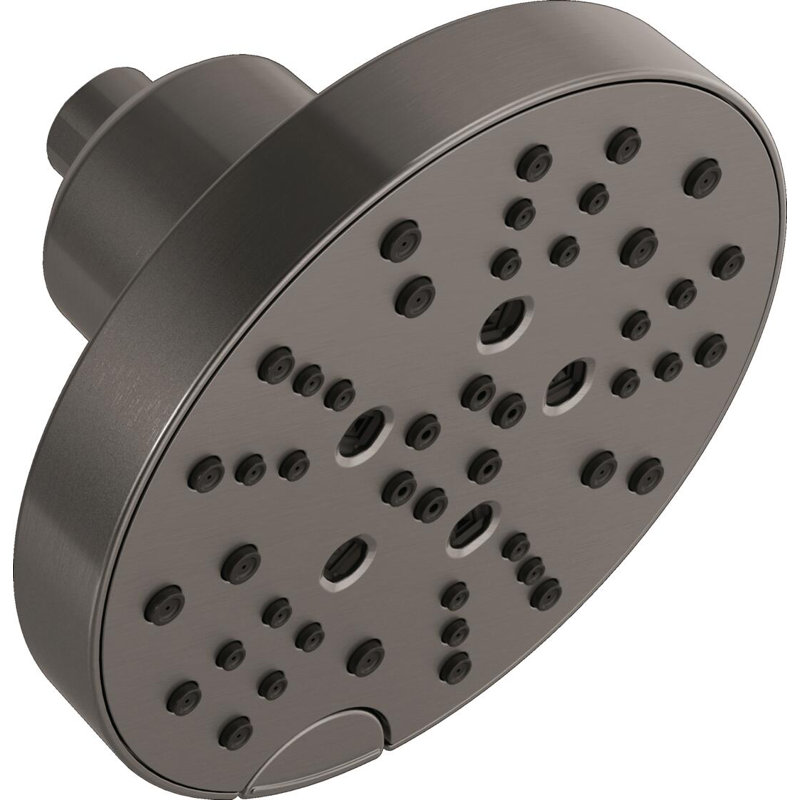 Multi-Function Adjustable Shower Head, Black Stainless