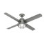 Ventilateur de plafond d'extérieur à DEL standard à 4 pales de 54 po avec commande murale et ensemble d'éclairage inclus Searow-49934504