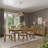 Langford Modern Transitional 7 Piece Dining Set - Light Brown-1746908716-1746908714