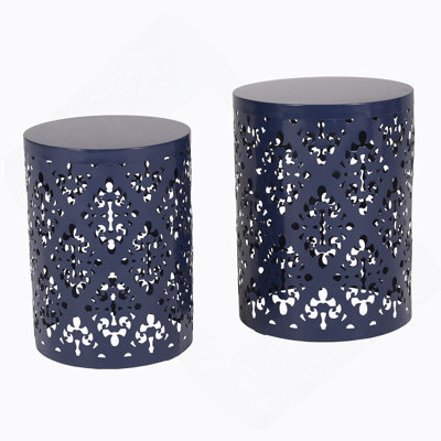 Metal S/2 End Table