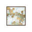 «Blue Gold Ice II» par June Erica Vess, reproduction d'art-554414433-554414437