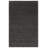 Natura 425 Handwoven Wool/Cotton/Polyester No Pattern Indoor Use Only Rug in Black/Gray-444302627