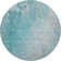 Premium Machine Washable Cerrito AMF562 Teal Rug