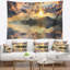 Tapisserie Schafer Landscape Hill donnant sur la ville-28507987
