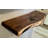 Walnut Floating Shelf with Live Edge-85421069