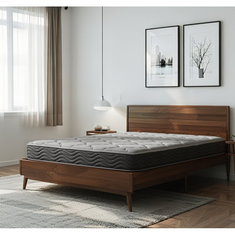 Hybrid Firm Mattress With Pocketed Coils, 12", Queen