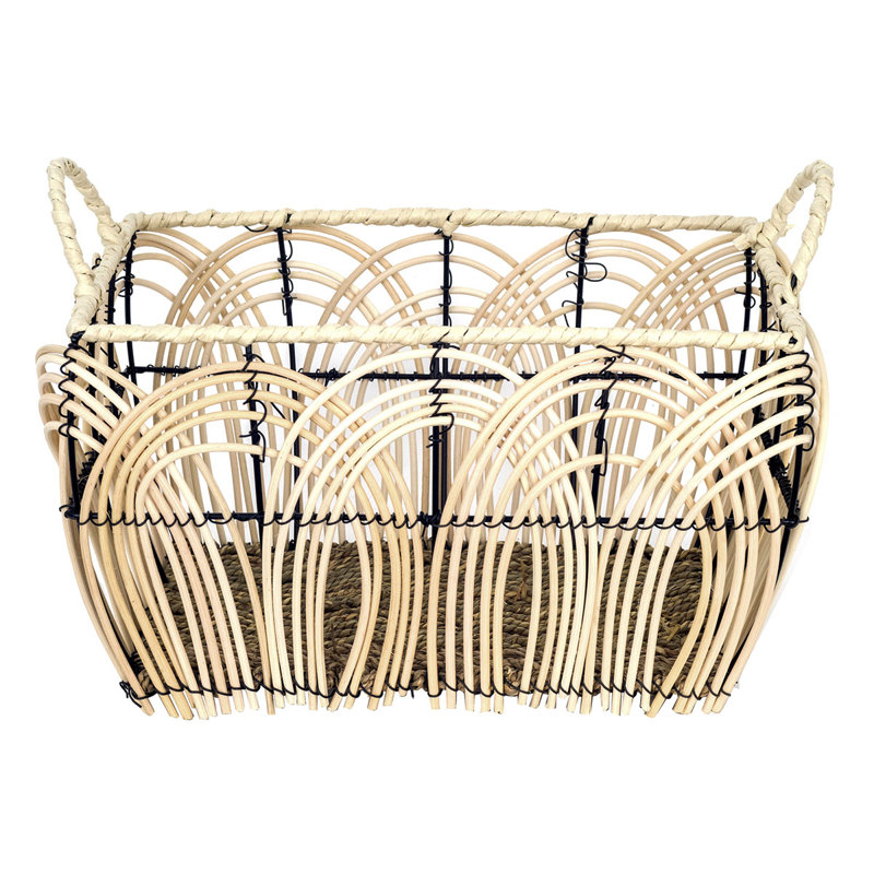 Highland Dunes Wicker Decorative Basket
