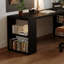 Bureau rectangulaire en bois massif noir-352226944-352227004