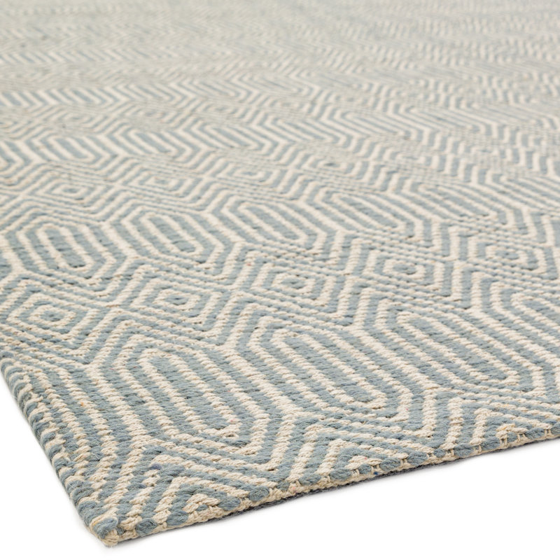 Lisette Geometric Flatweave Area Rug, Runner 66 x 200cm