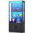 67''Display Cabinet With Glass Doors, 4-tier Curio Cabinet With 2 Removable Glass Shelves, Display Case For Collectibles, Black-1063708722