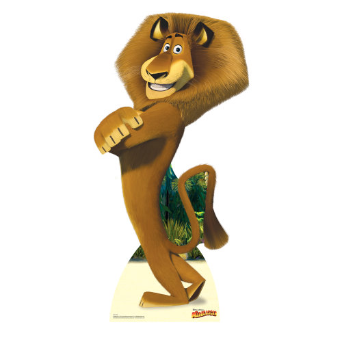 SC967 Alex Madagascar Cardboard Cutout Standee