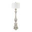 67"  Floor Lamp With White Shade