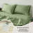 100% French Linen Pillowcase Set Of 2- Washed Solid Color Pillow Cases Embroidered-114642698-114642705