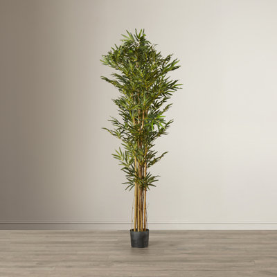 Arbre de bambou artificiel en pot