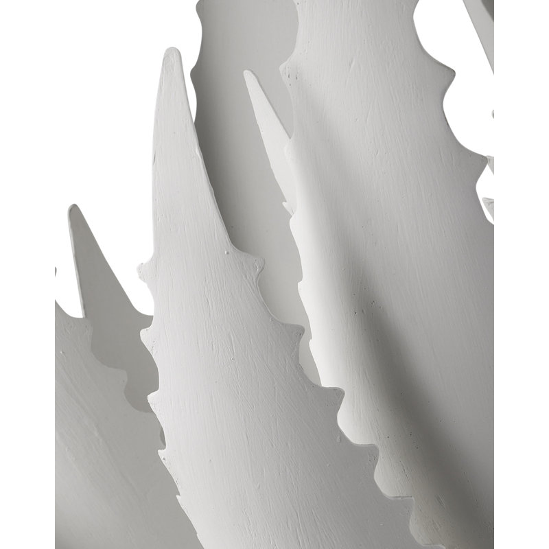 Agave Glass Console Table