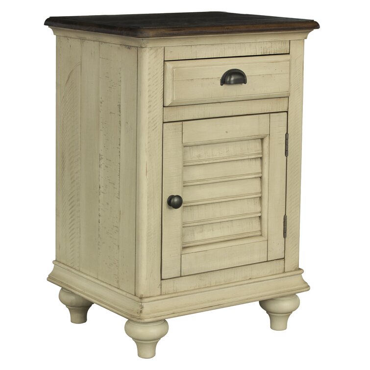 Bahama Shutter Wood Tall Cabinet - Sunset Trading