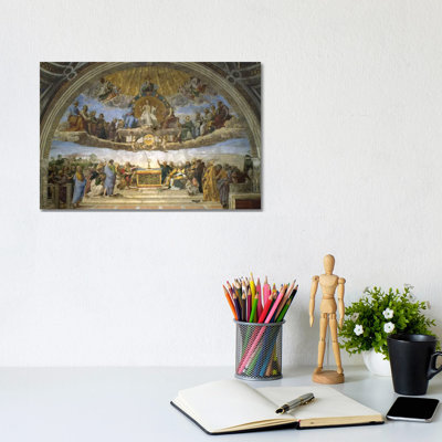 Stanza della Segnatura, 1509-10 - Giclée sur toile tendue avec châssis