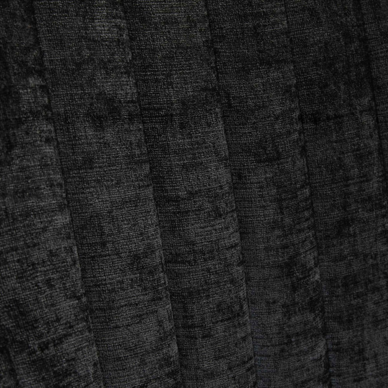 Chaises de salle à manger en rayonne, Noir