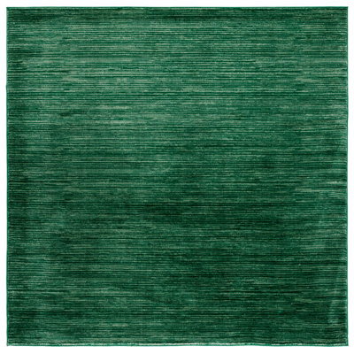 Kynlee Flatweave Dark Green Area Rug