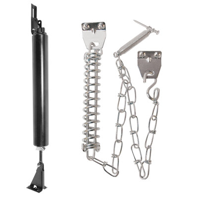 Prime-Line Screen Door Closer Kit, 10-1/2 in., Black Painted Finish (Single Pack)