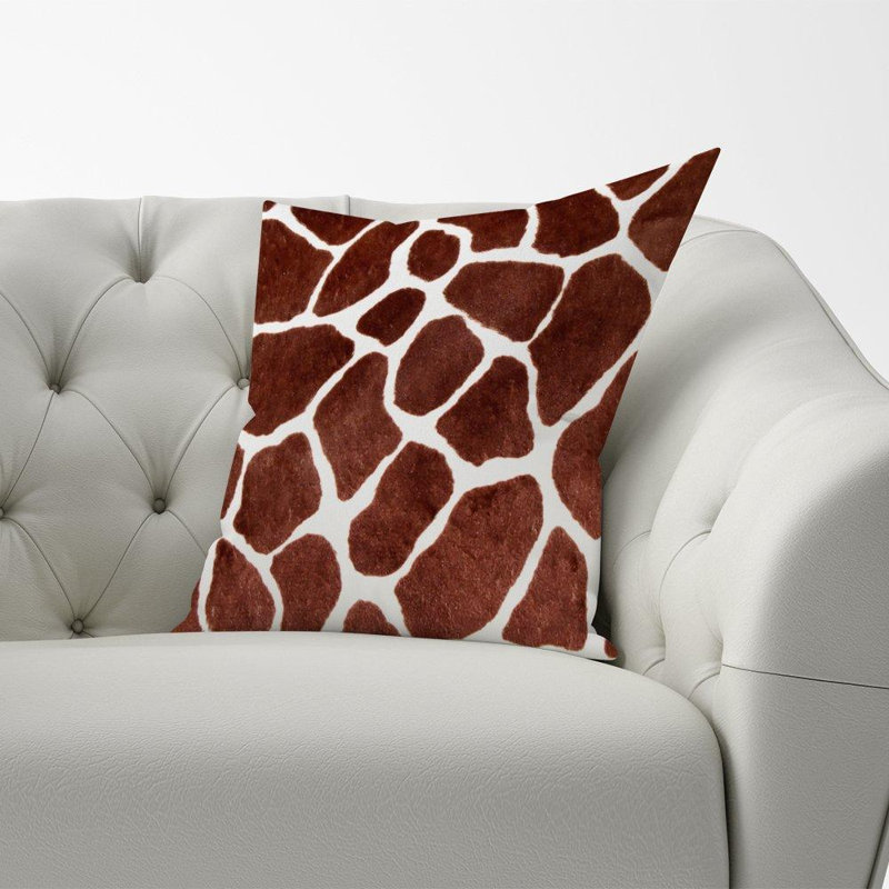 Moraga Animal Print Square Cushion