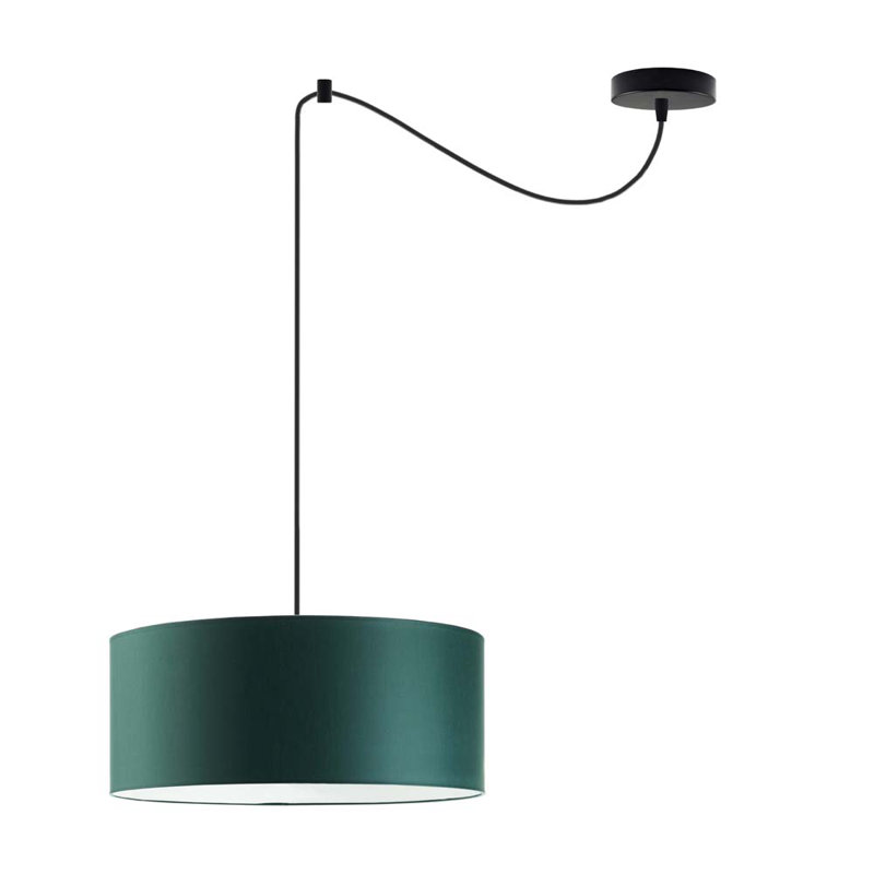 Gejuan 1 - Light Novelty Pendant, Mallard Green/Black