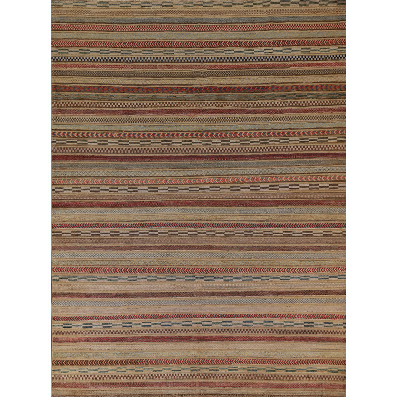 Striped Gabbeh  Area Rug 8x10