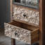 Vitrines en bois massif Burlywood