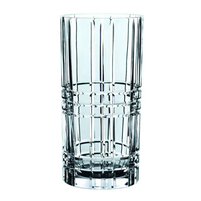 Square Clear 11.06" Lead Free Crystal Table Vase