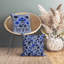 Oreiller en faux suède Rajasthan Bloom-111762526-111762525