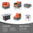 Wicker 4 - Person Patio Conversation Set with Cushions-676412962