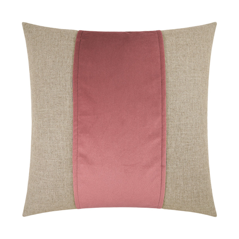 Jefferson Band Pillow Cover & Insert, Rectangle 14"H x 24"W, Orchid