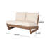 Louise 43" Wide Loveseat with Cushions