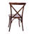 Arquit Stackable Cross-Back Wooden Bistro Chair-125313786-125324606