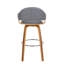 Tabouret de comptoir pivotant de 25,6 po Colwell-33692591
