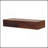 Lunar 2-Drawer Chestnut Wall-Mounted Console