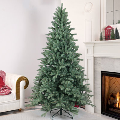 Unlit Blue Spruce Artificial Christmas Tree