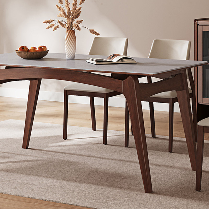 White Ash Table Chairs Combo Stylish, 29.52”H x 55.11”L x 31.49”W