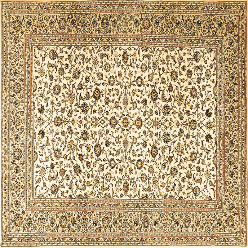 Tapis brun, Carré 5 pi