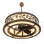Oak Leaf And Acorn Downrod Ceiling Fan
