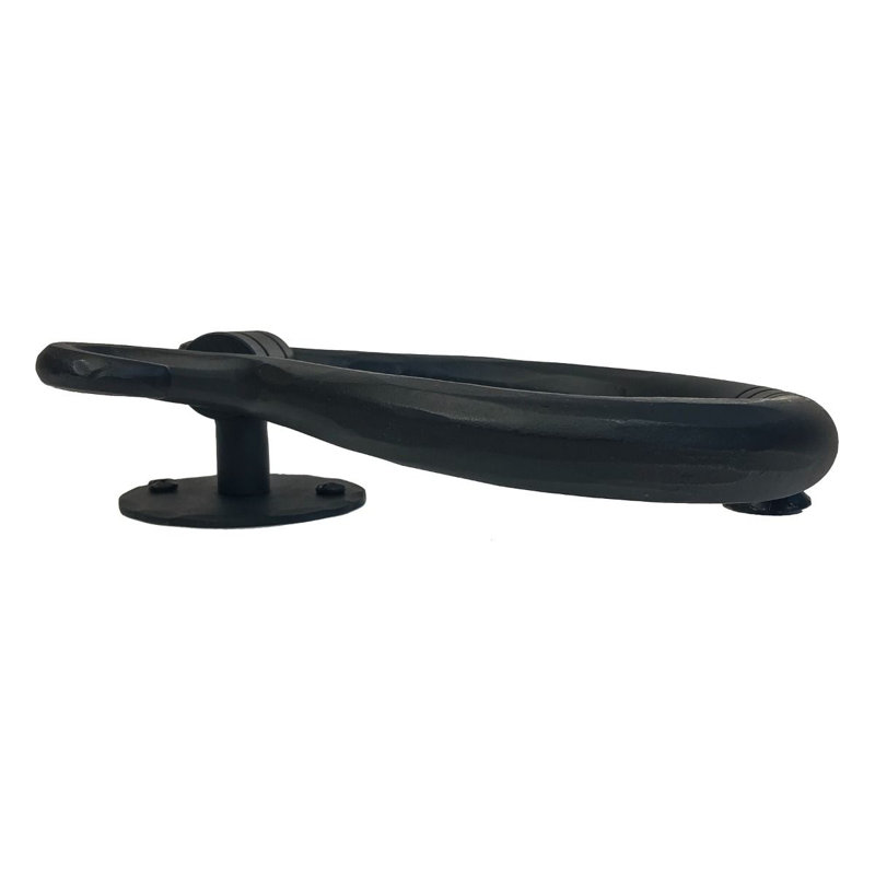 Black Iron Rustic Tuscan Door Knocker