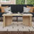 Console Table Light Oak