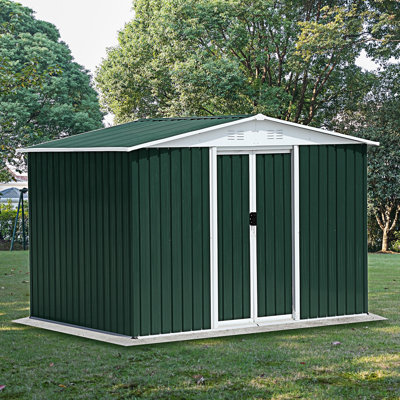 Remise de jardin extérieure avec porte coulissante