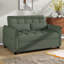 52.8" Loveseat Sofa, Pull Out Couch, Loveseat Sleeper With Adjustable Backrest, Three USB Ports, Two Lumbar Pillows