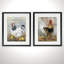 «Farmhouse Rooster», ensemble de 2 reproductions d'impressions encadrées-28785999-119181386