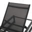 Anxo 26.5'' Outdoor Aluminum Chaise Lounge with Table