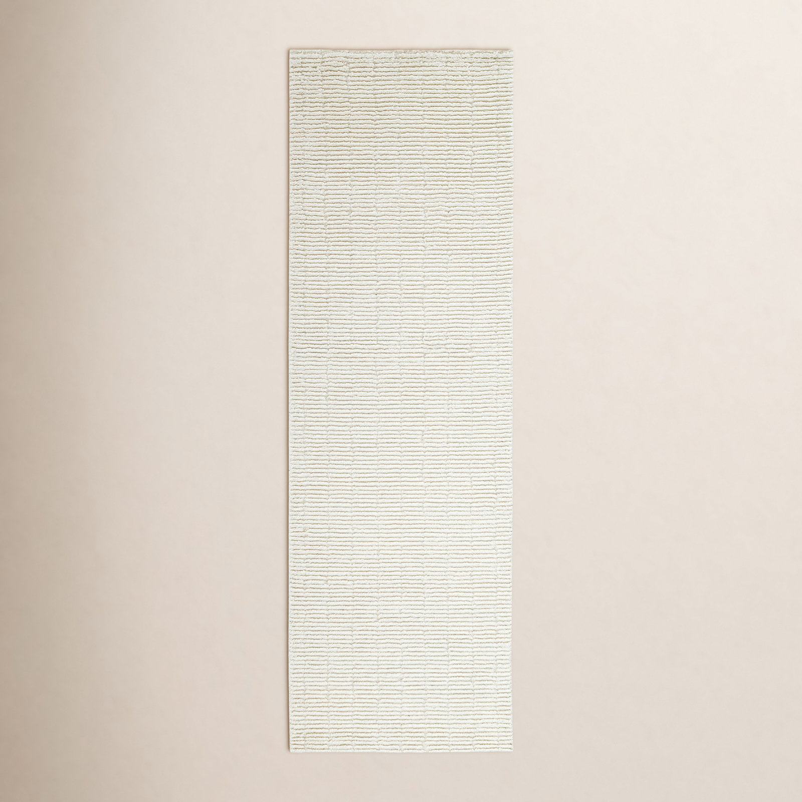 Debra Ivory Hand-Tufted Wool Rug, Runner 2'6" x 8'