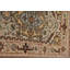 Tapis de couloir géométrique en laine 3x8