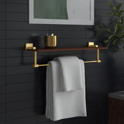 Haranu 22 " Wall Towel Rack